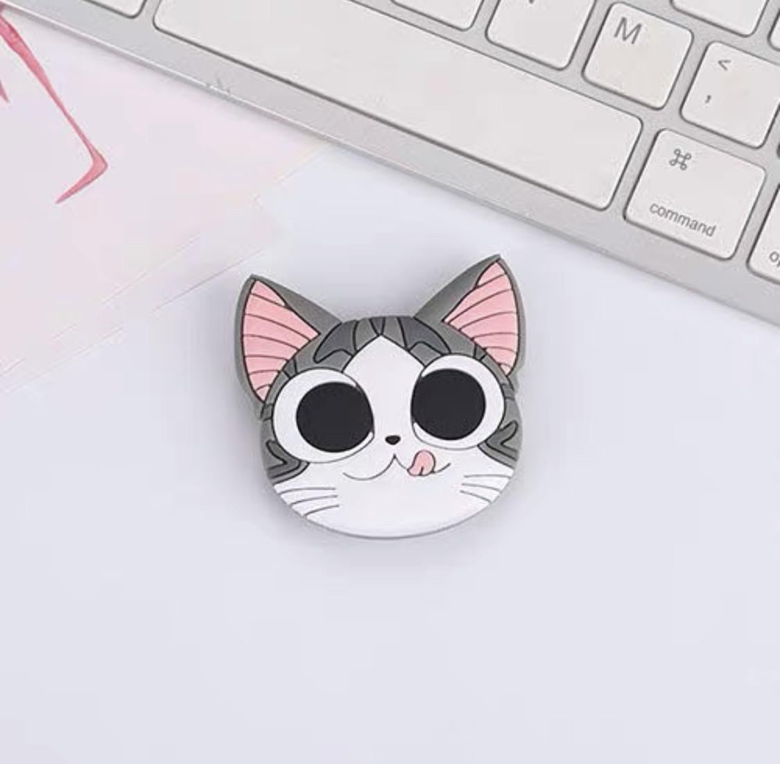 Попсокет для телефона Happy cat силиконовый (937318668)