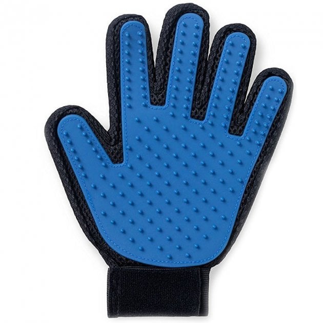 Перчатки Pet Gloves для чистки животных Blue (tf3611)