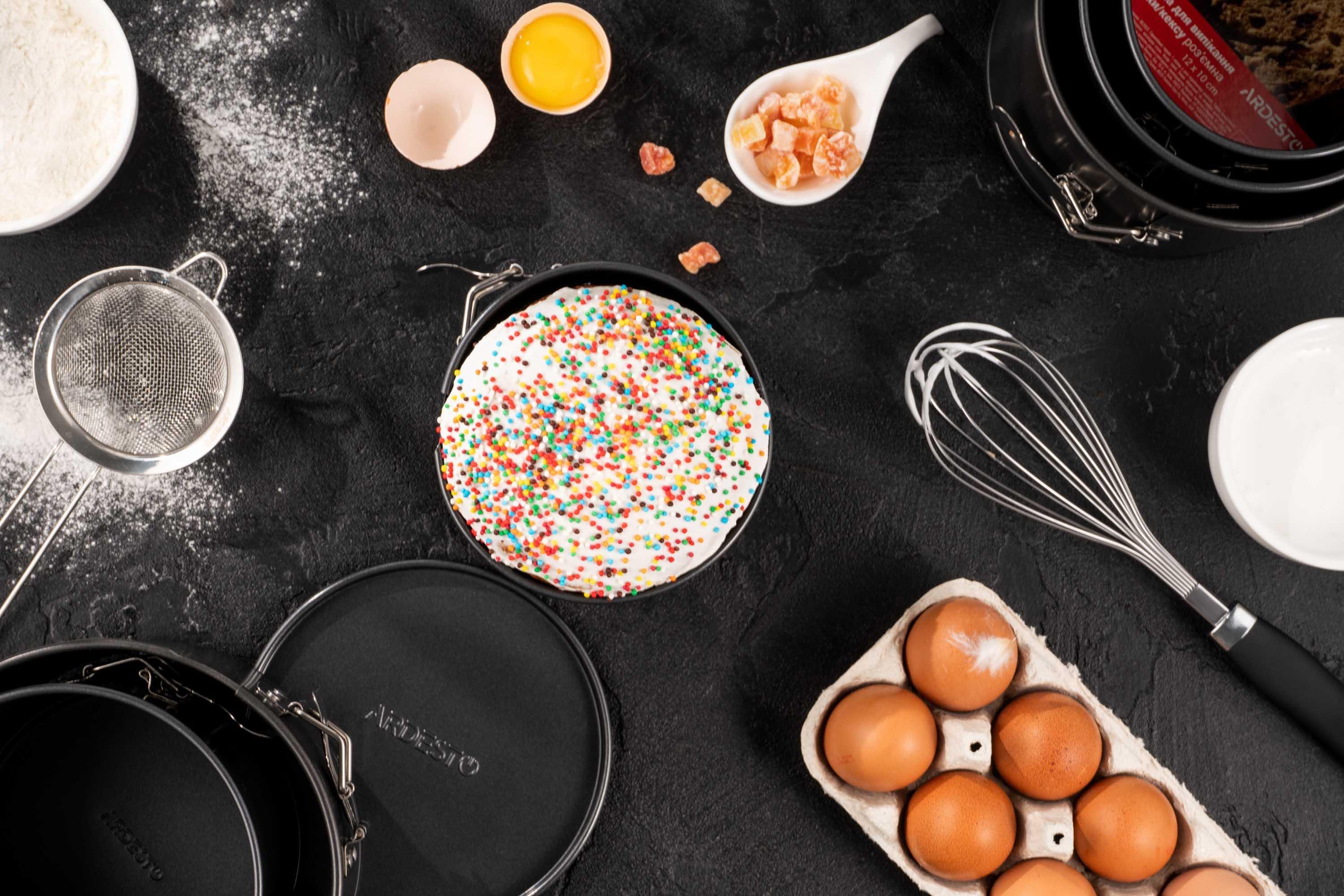 Форма для випічки Ardesto Gemini AR2507G кругла роз'ємна антипригарне покриття 16x13 см (586272) - фото 3 Форма для випічки Ardesto Gemini AR2507G кругла роз'ємна антипригарне покриття 16x13 см (586272) - фото 3