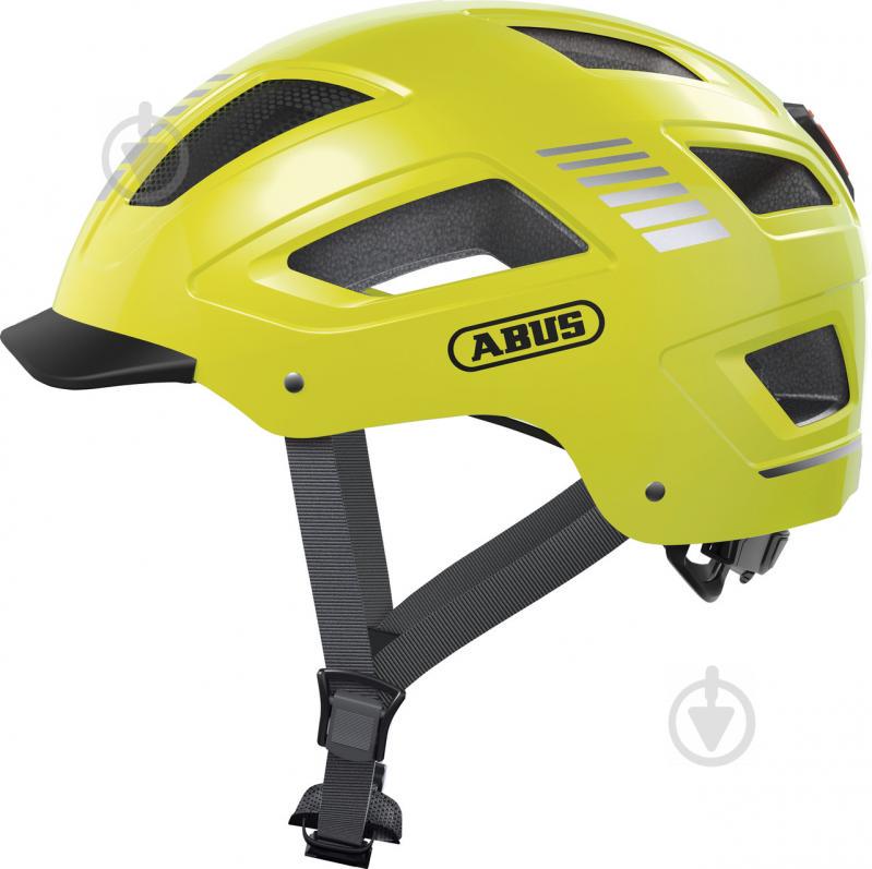 Шолом велосипедний ABUS HYBAN 2.0 XL 58-63 Signal Yellow Шолом велосипедний ABUS HYBAN 2.0 XL 58-63 Signal Yellow
