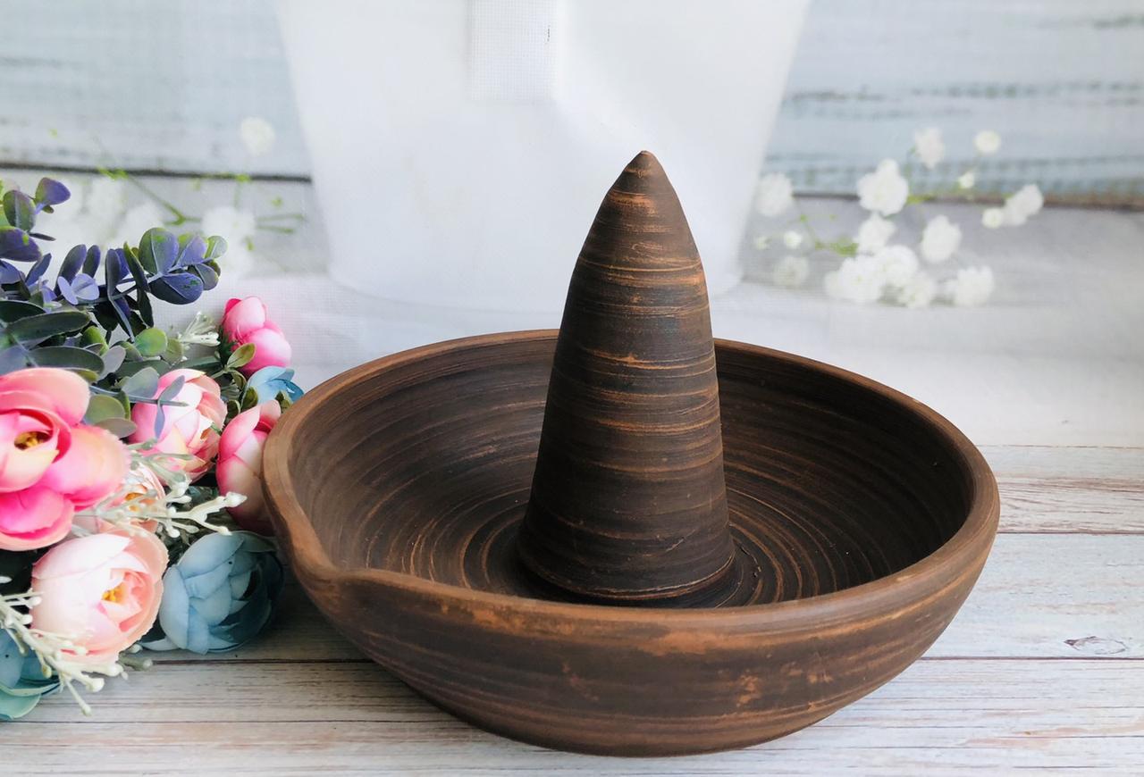 Блюдо из красной глины для запекания и подачи курицы - фото 2 Блюдо из красной глины для запекания и подачи курицы - фото 2