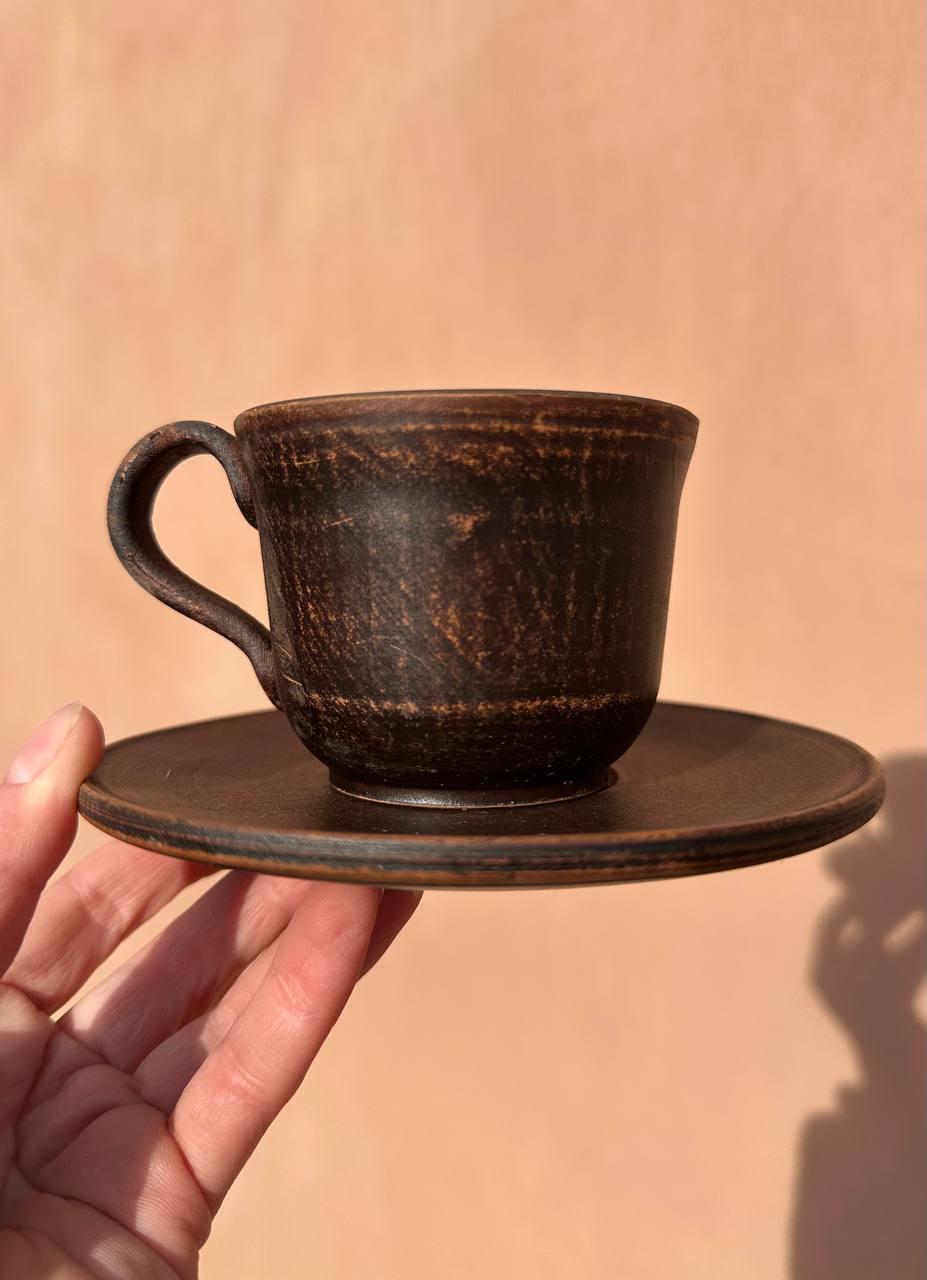 Чашка для кави із червоної глини (2574948140) - фото 2 Чашка для кави із червоної глини (2574948140) - фото 2