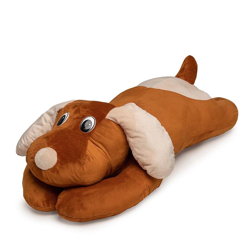 Мягкая игрушка Собака подушка-обнимашка Kospa 110 см Коричневый (1418) Мягкая игрушка Собака подушка-обнимашка Kospa 110 см Коричневый (1418)