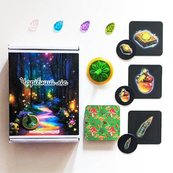 Настільна гра Zoia for Kids Чарівний ліс з дзиґою (М-010)