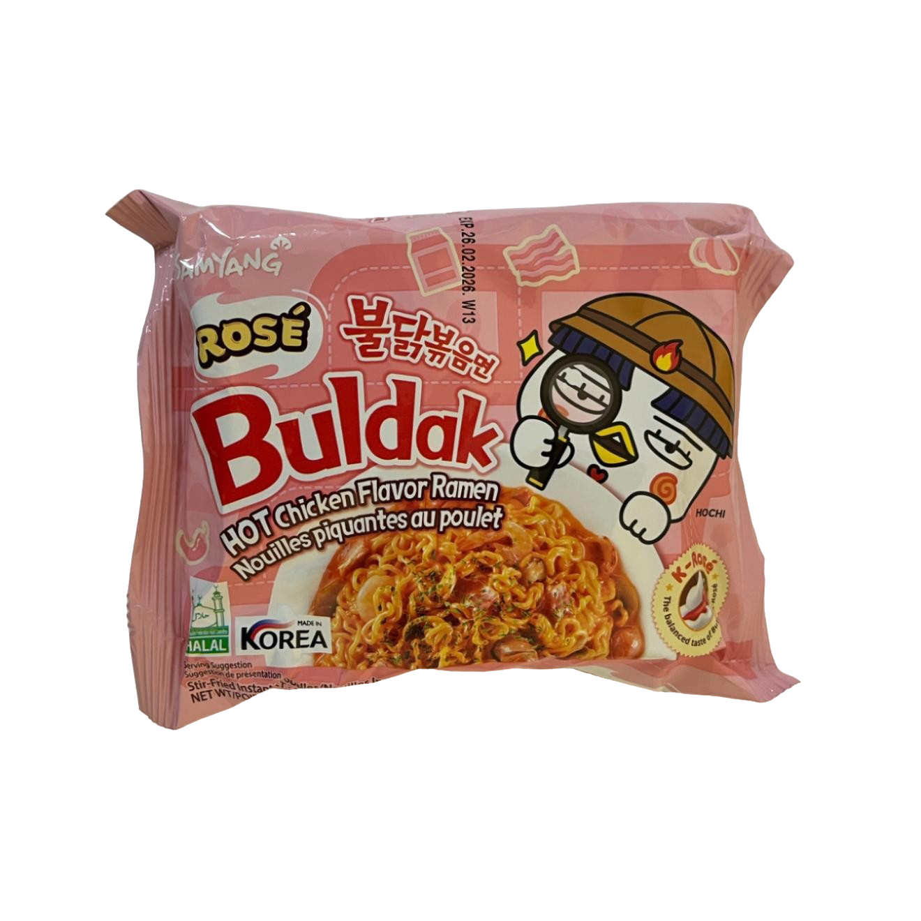 Корейська локшина Samyang Buldak гостра курка у вершковому соусі 145 г (AF59761)
