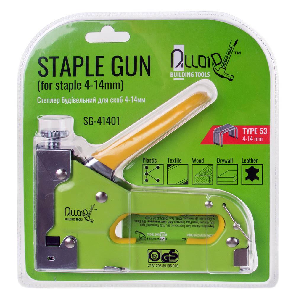Степлер будівельний Alloid для скоб 4-14 мм (47258) - фото 2 Степлер будівельний Alloid для скоб 4-14 мм (47258) - фото 2