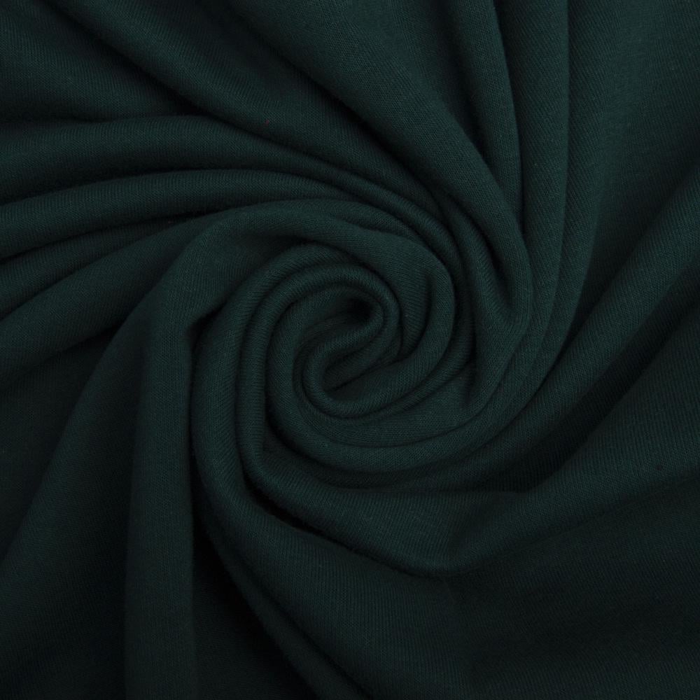 Ткань трикотаж Сезон трехнить петля Темно-зеленый (23789) Ткань трикотаж Сезон трехнить петля Темно-зеленый (23789)