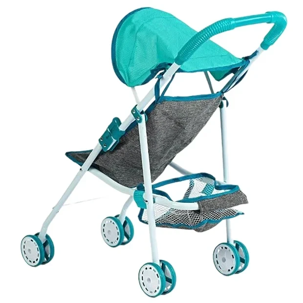 Тележка для кукол TK Group складная конструкция с корзиной в пакете - фото 5 Тележка для кукол TK Group складная конструкция с корзиной в пакете - фото 5