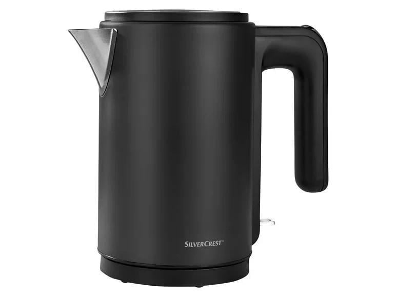 Чайник электрический Silver Crest SWKT 2400 A1 защита от перегрева 2400 Вт 1,7 л Черный (38b81939) Чайник электрический Silver Crest SWKT 2400 A1 защита от перегрева 2400 Вт 1,7 л Черный (38b81939)