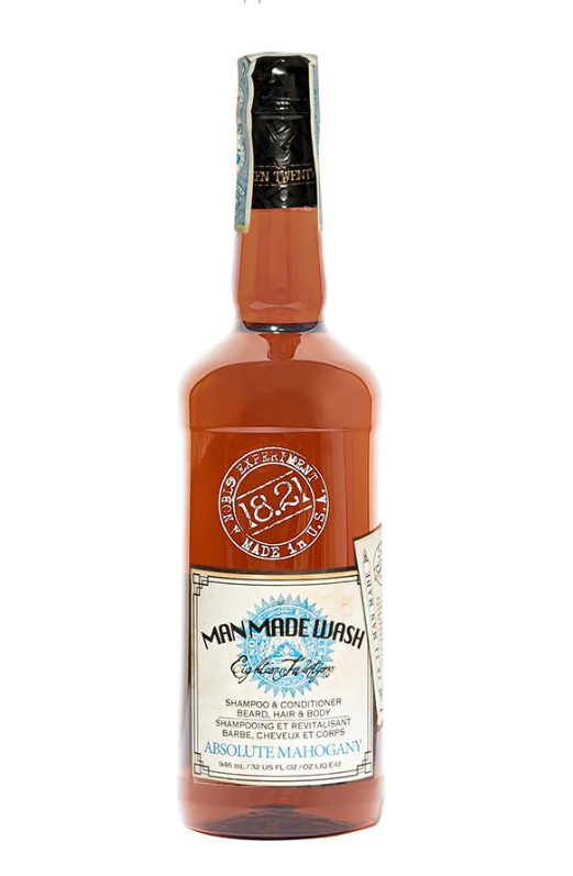 Шампунь/кондиціонер для бороди/волосся/тіла 18.21 MAN MADE Absolute Mahogany 946 мл (2008445170)