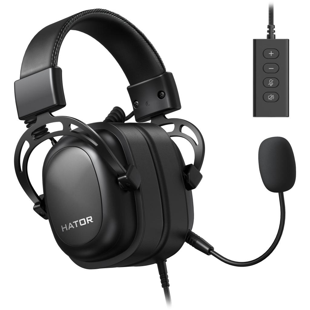 Навушники Hator Hypergang 2 USB 7.1 Black (HTA-940) - фото 4