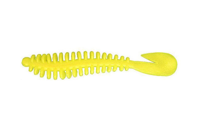 Силиконовый виброхвост Reins Rockvibe Grub №015 съедобный 4" 8 шт.Chart Pearl (5982)