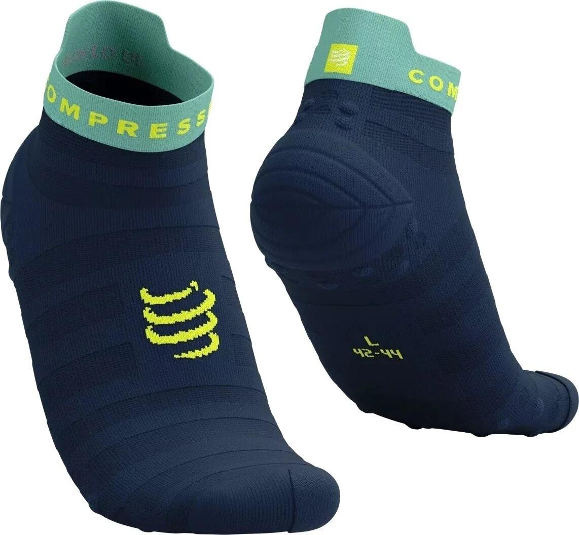 Носки Compressport Pro Racing Socks V4.0 Ultralight Run Low T3 Blues/Shell Blue