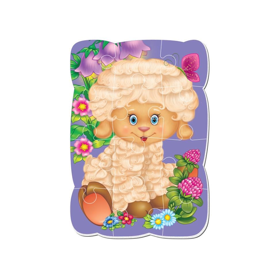 Пазлы магнитные Малыш сможет Овца Vladi toys VT3301-02 А5 Укр (2990379731)