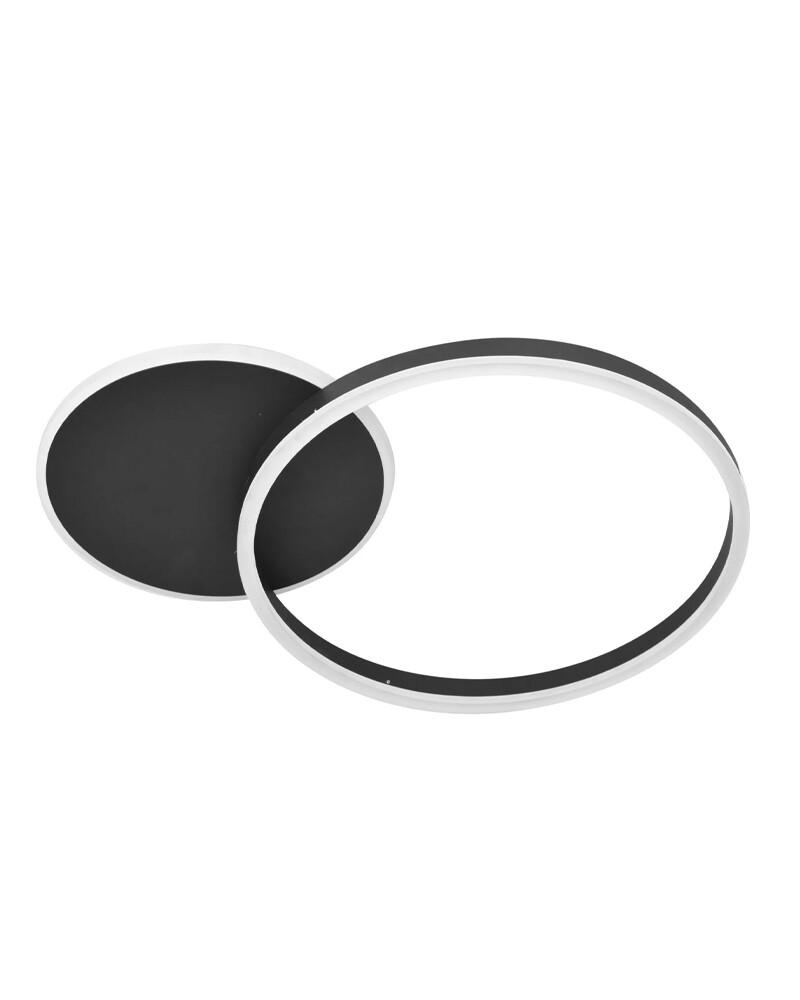 Люстра Polux 328229 Roman 2 LED 2x33W 4000K 2700Lm IP20 Черный (26398132)