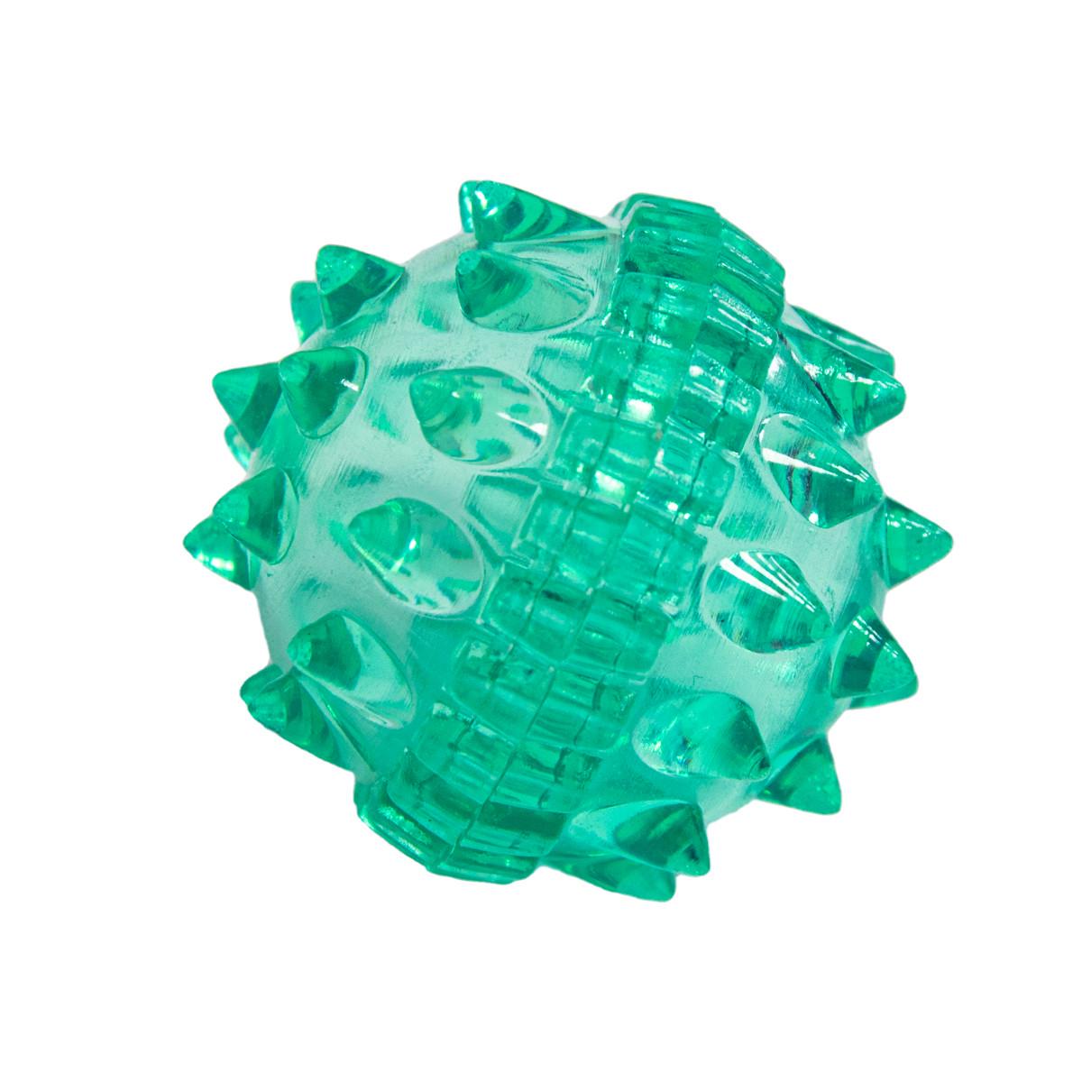 Массажный Су-джок шарик для рук с шипами 4 см Зеленый (1009072-Green)