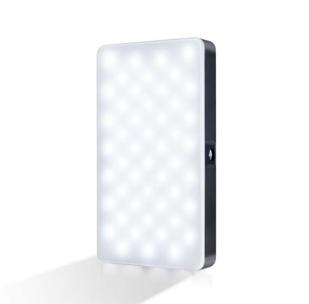 Накамерный LED-осветитель RGB с аккумулятором 3300 mAh Черный (PF-100BL)