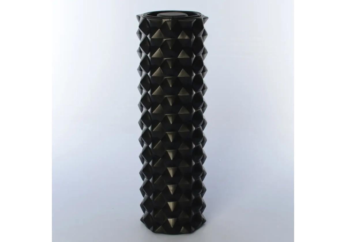 Массажный ролик EasyFit Triangle 45 см Черный (EF-1843-Bk)