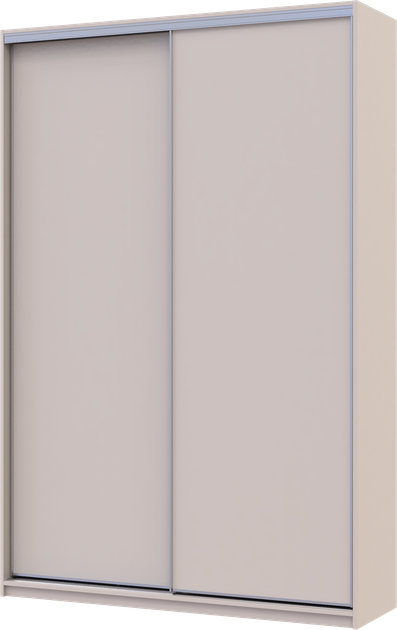 Шкаф купе двухдверный Doros 150х45х225 см Кашемир (80736350)