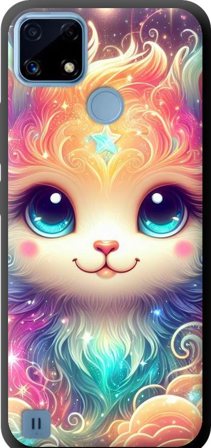 Чехол на Realme C21 Сказочный котенок (5813b-2321-42517)
