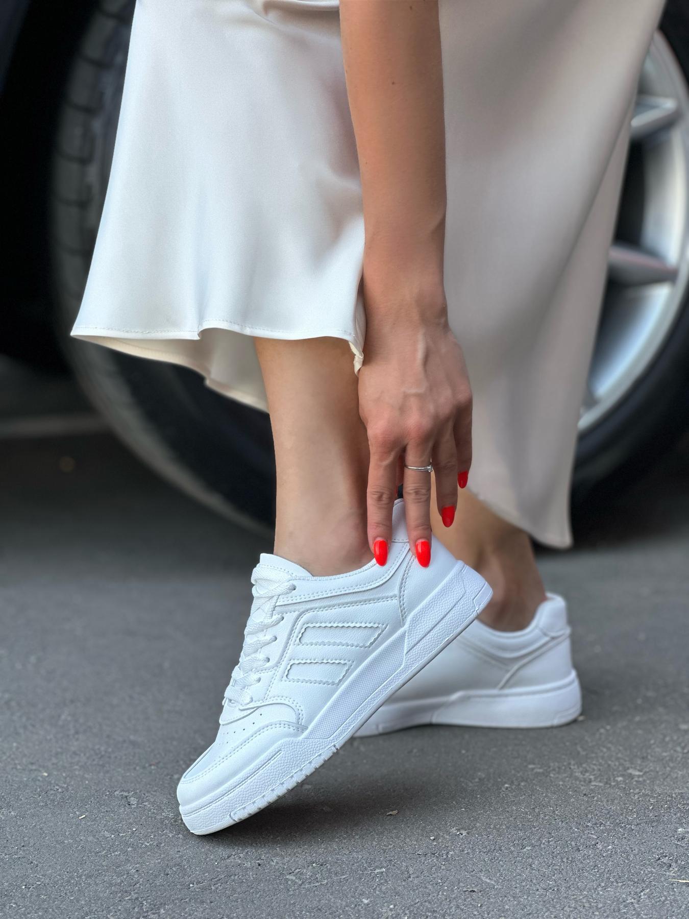 Кеды женские пресс-кожа р. 39 Белый (10381448) - фото 8 Кеды женские пресс-кожа р. 39 Белый (10381448) - фото 8