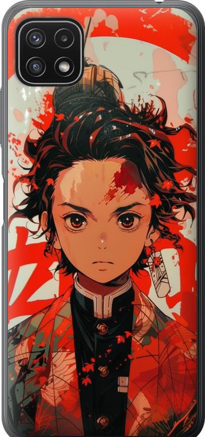 Чехол на Samsung Galaxy A22 5G A226B Тандзиро Камадо (6131u-2581-42517)
