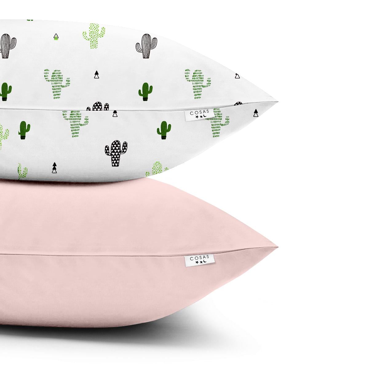 Набор наволочек Cosas Cactus Rose 50х70 см 2 шт. Cactus/Rose (4822052050262)
