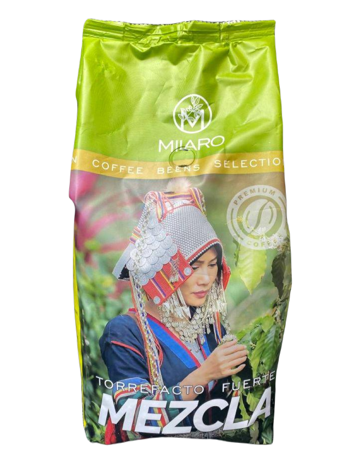 Кофе в зернах Milaro Mezcla Torrefacto Fuerte 1 кг