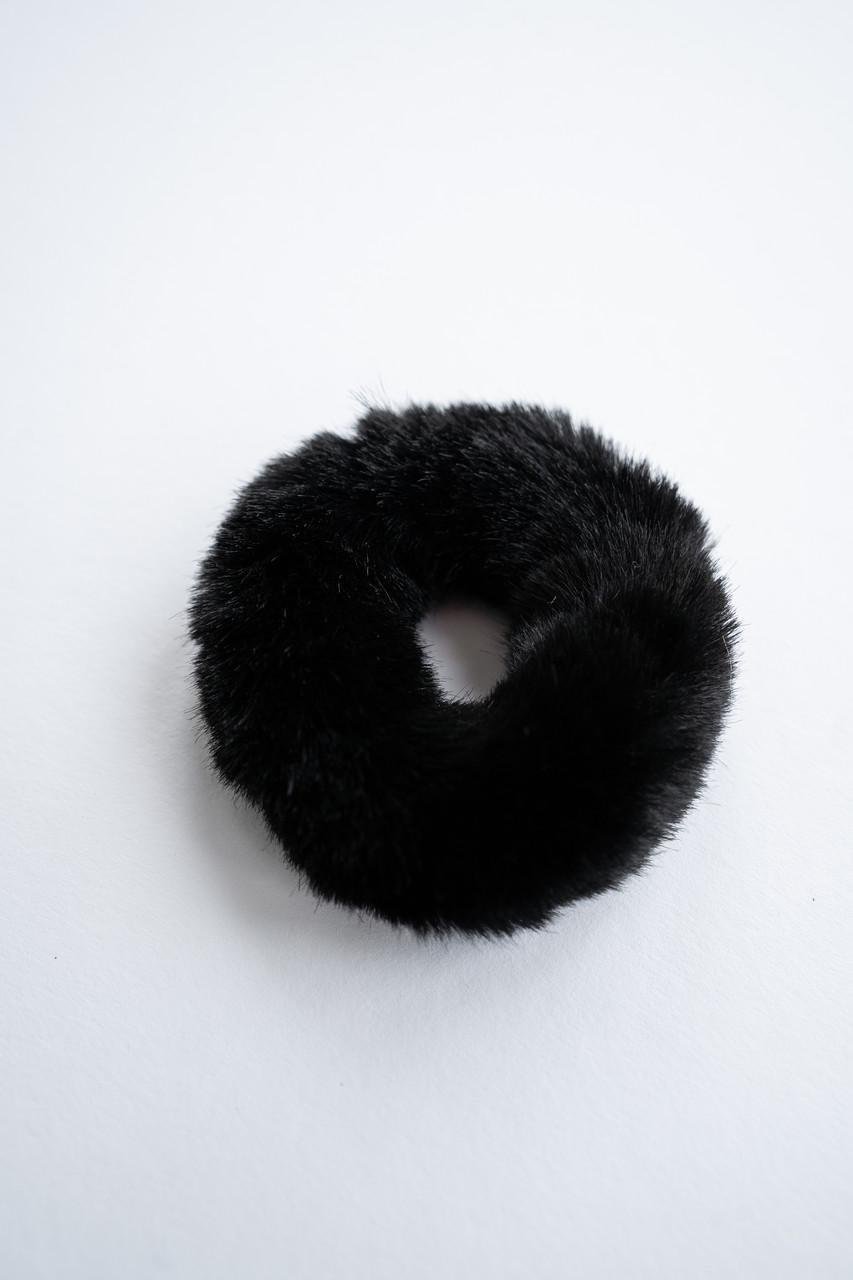 Резинка для волос меховая Черный (2525705662) Резинка для волос меховая Черный (2525705662)