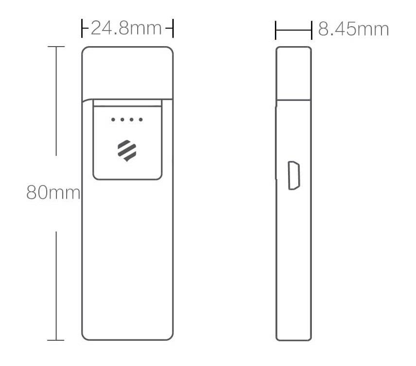 Зажигалка Beebest Charging Cigarette Lighter L101 (44143) - фото 2