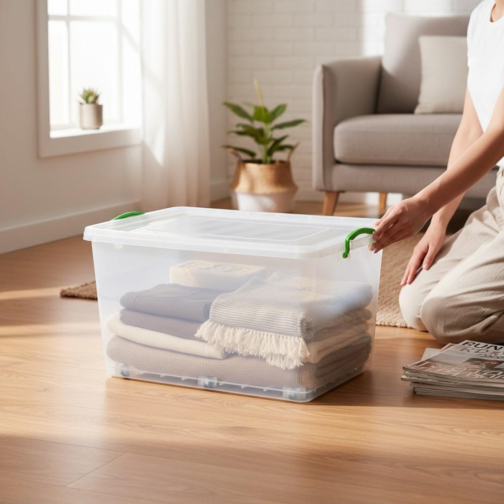 Контейнер на колесах із кришкою 50 л (30291925) - фото 2