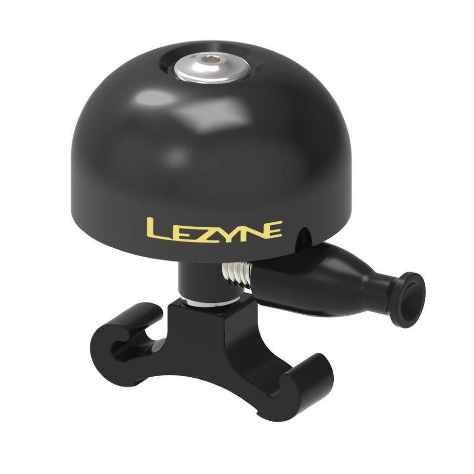 Звонок  Lezyne CLASSIC BRASS MEDIUM ALL BLACK BELL Y13 черный