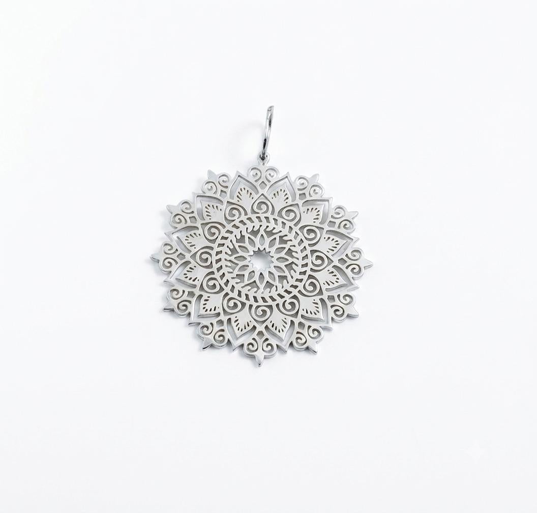 Кулон оберег из серебра Maxi Silver 9646 Мандала желаний (89646)