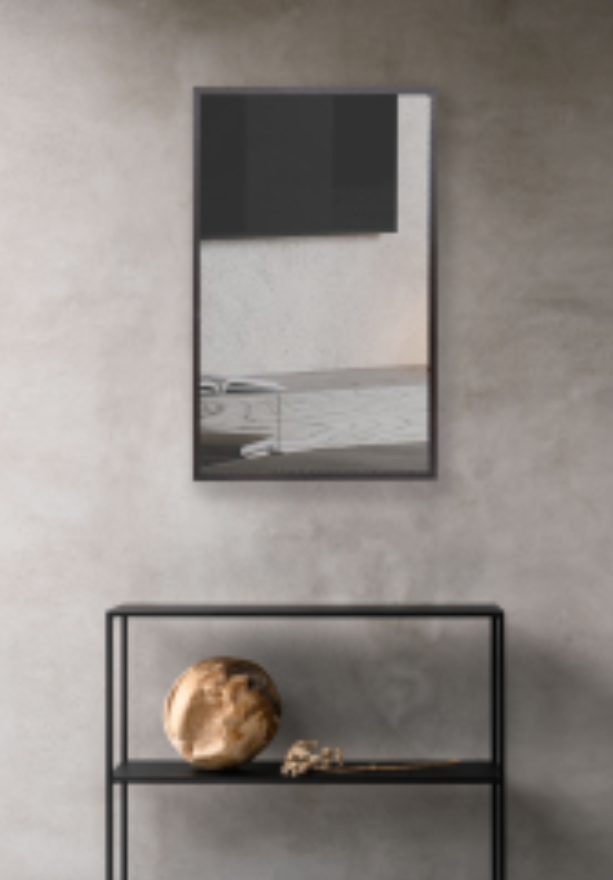 Дзеркало в рамі CRYSTAL GLASS 2290 1100х500 мм Венге (С3798)