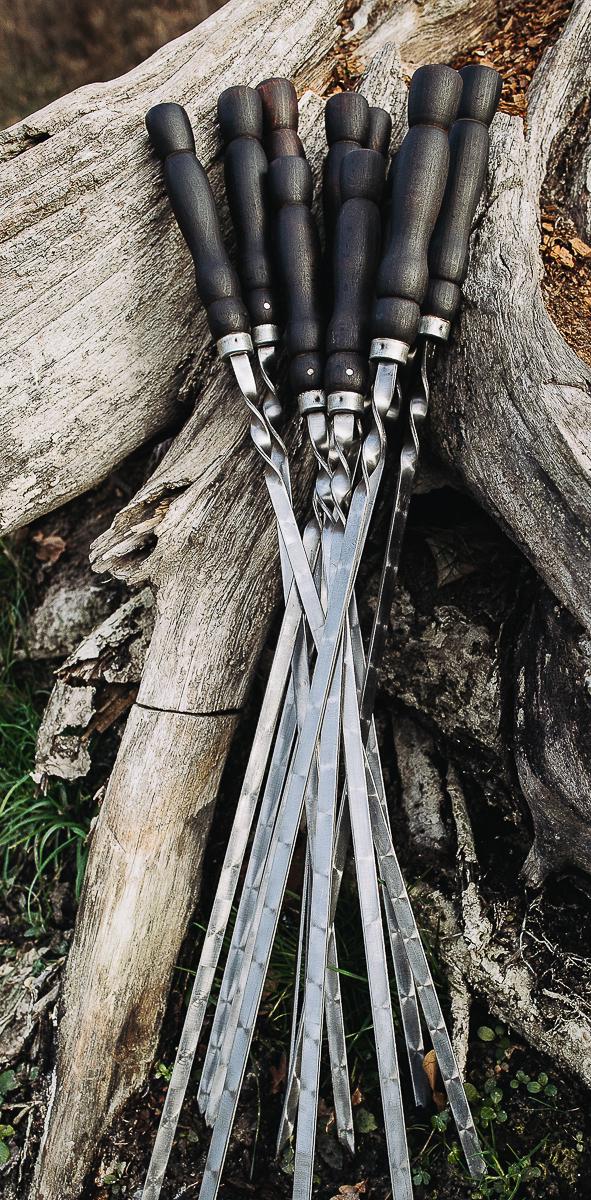 Набор шампуров Reckless 730х3х12 мм 8 шт.