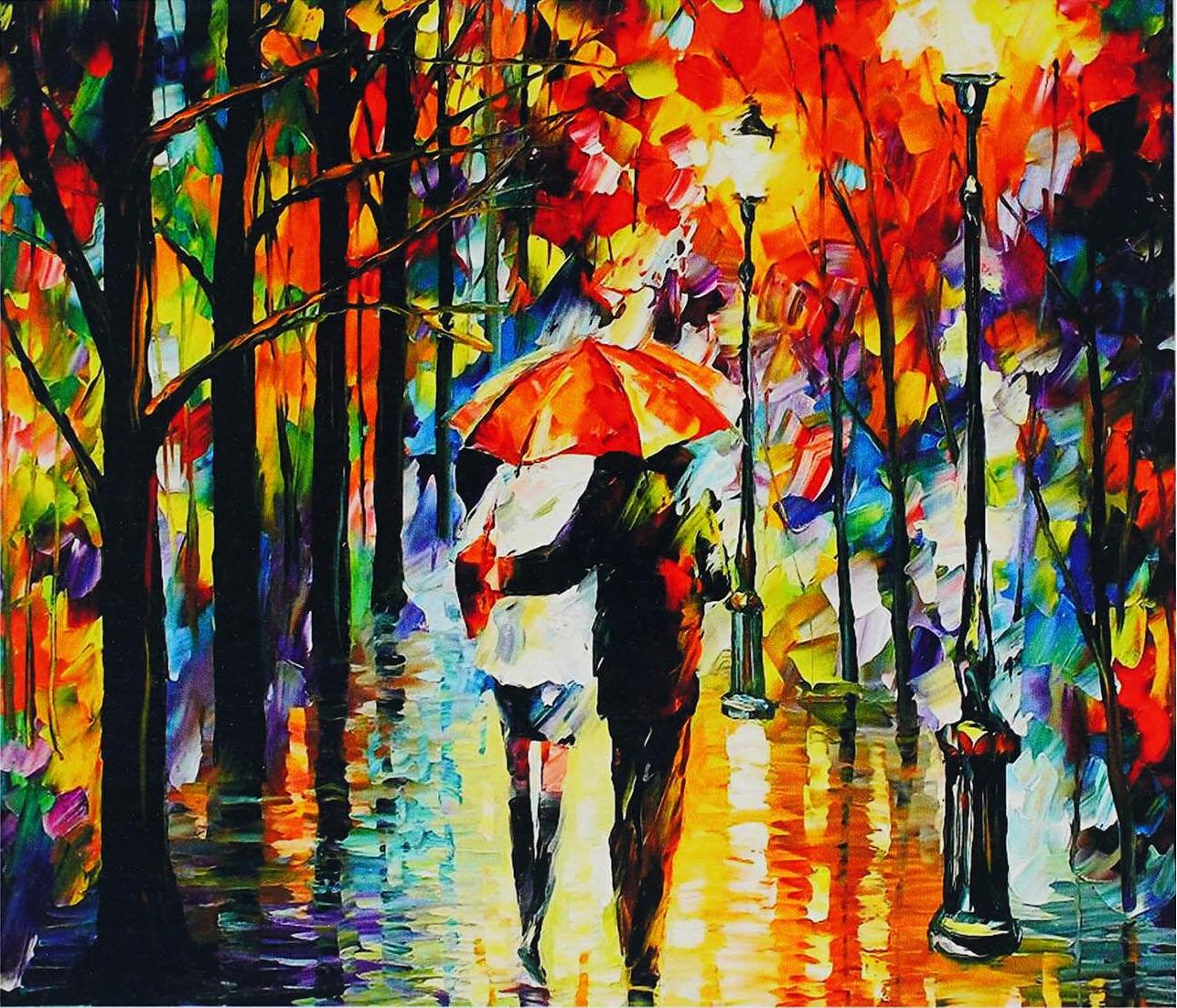 Алмазна мозаїка-картина за номерами TK Group B 70672/30 Побачення в коробці 40х50 см (24710267)