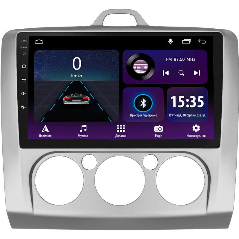 Штатная магнитола Sigma E9232 2/32 GB для Ford Focus 2 Mk 2 2004-2011 г. F1 9" (AR-82657)