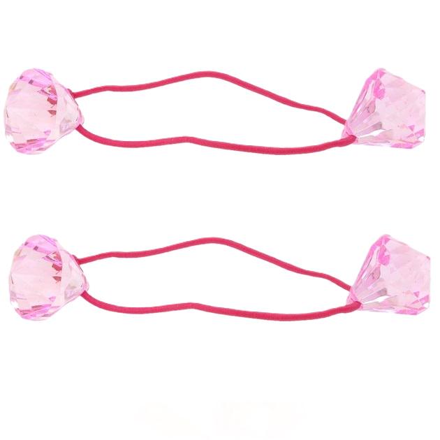 Резинки для волос Stenson WW02293 2 шт. Pink
