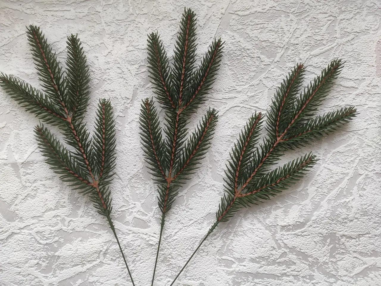 Ветвь елки литая №5 50 шт. Зеленый (8503830)