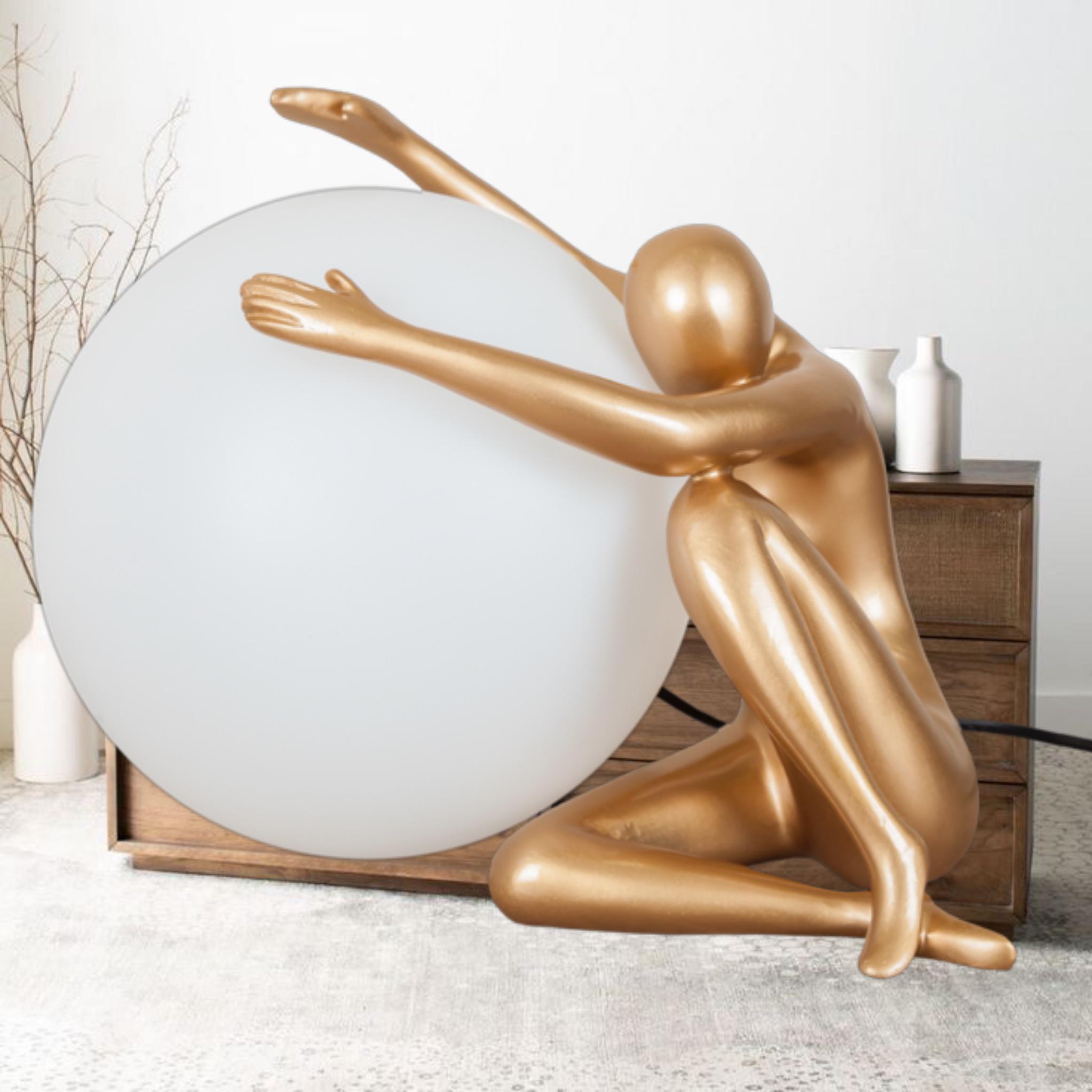 Настільна лампа 999-003 Куля Lady 20 см Gold (999-003 GD) - фото 3 Настільна лампа 999-003 Куля Lady 20 см Gold (999-003 GD) - фото 3