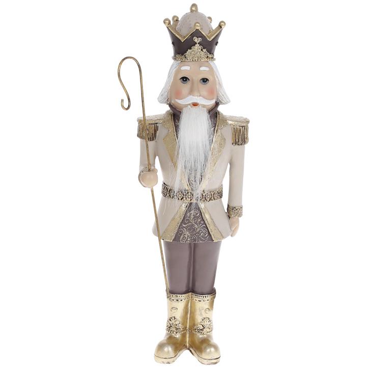Декоративная статуэтка BonaDi Щелкунчик с короной (218-933)