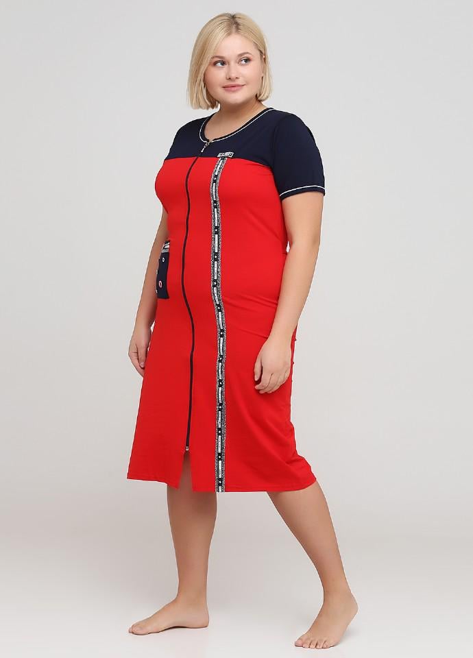 Халат Rukim 2XL Красный (1019-14)