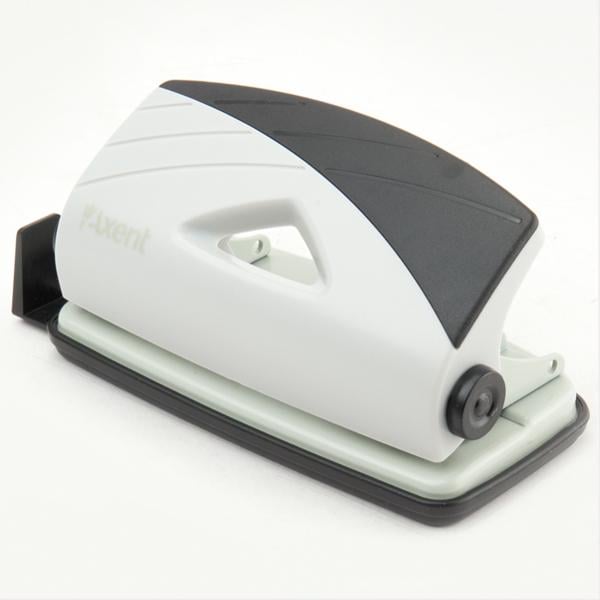 Дырокол Axent Duoton до 10 листов пластиковый Черный (3710-01-a)