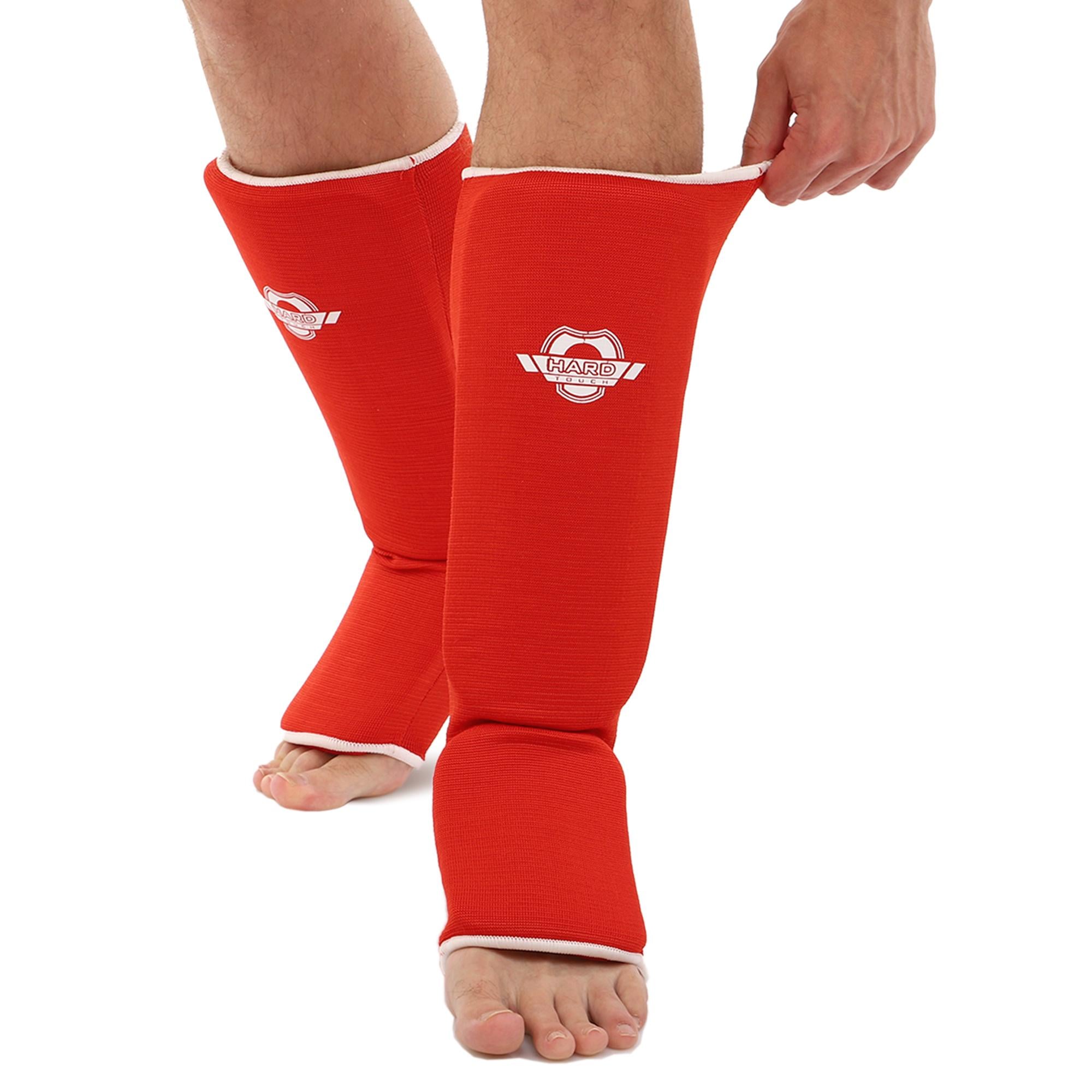 Защита ног CO-8912 HARD TOUCH голень/стопа типа чулки полиэстер S Красный