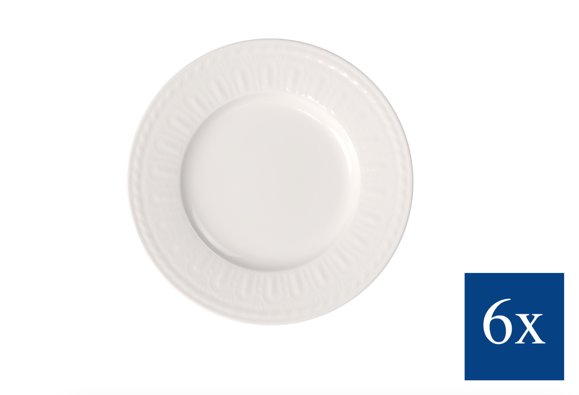 Набор обеденных тарелок Villeroy & Boch Cellini Ø27 см 6 шт. (1046002610) - фото 2