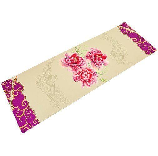 Килимок для йоги FI-7157 Сакура Бежевий (56429052)