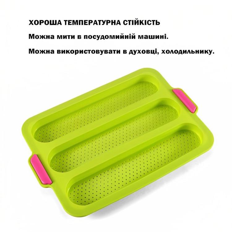 Форма для выпекания 35х24х2 см Салатовый (1925827156) - фото 2