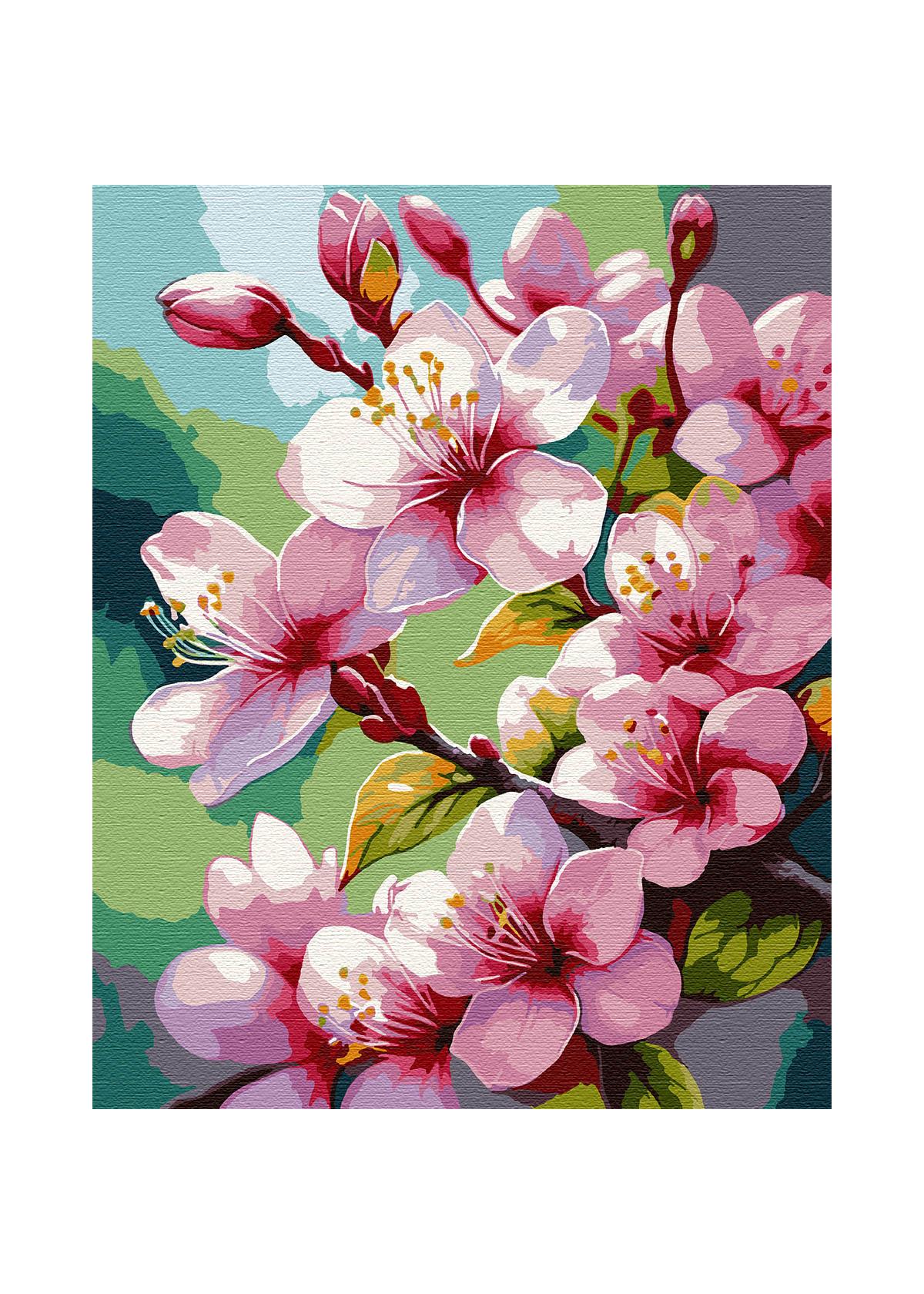 Картина по номерам Santi Сакура 40х50 см (954767)