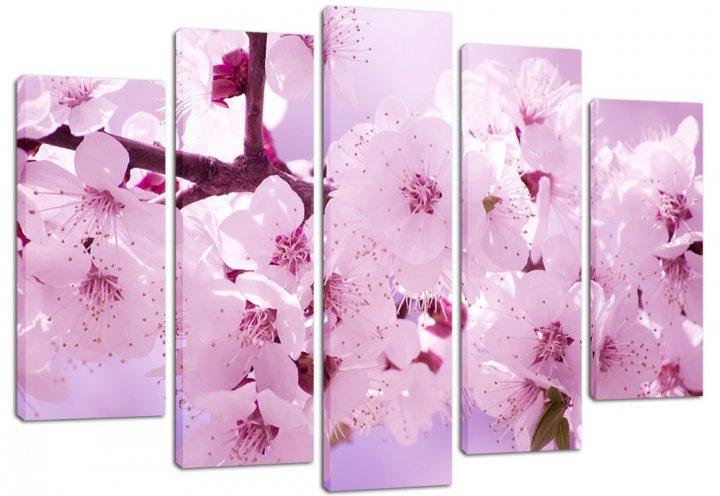 Картина модульная на холсте DK Цвет яблони 108x80 см (PLM5-17)