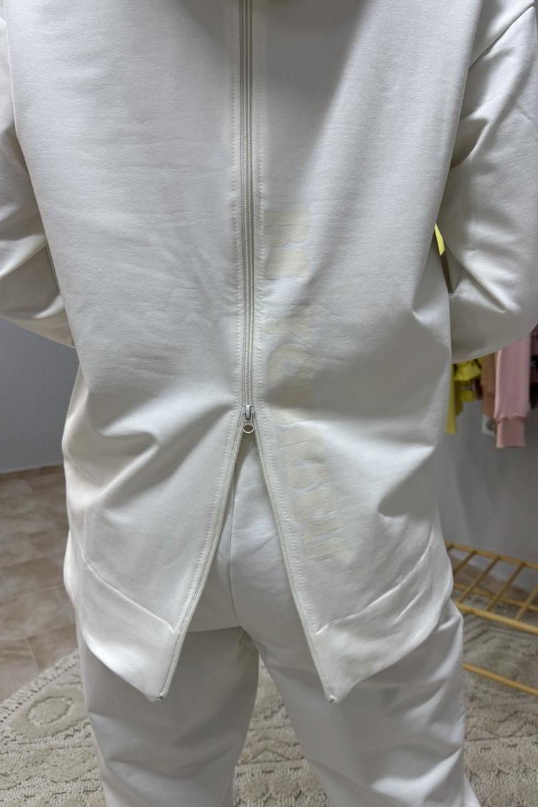 Костюм женский 2-х на замке М82.1 S Кремовый (918-1-60) - фото 2